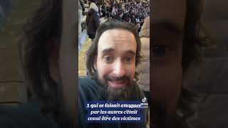 Au StadedeFrance les supporters d’Israël ont lynché ceux de l’équipe de France … [upl. by Karlee379]