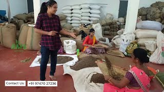 RMS Spices  Cardamom Seed Cleaning Process  Premium Quality Cardamom  Spices [upl. by Novaj]