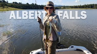 A fun day catching bass at Albert Falls Dam [upl. by Ylloh]