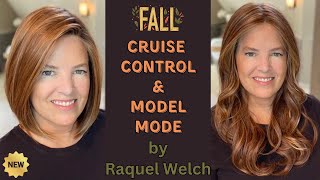 CRUISE CONTROL in SS Iced Pumpkin Spice amp MODEL MODE in Fiery Copper by Raquel Welch Wig Review etc [upl. by Alicia]