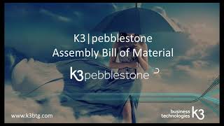 K3pebblestone  Assembly BOM [upl. by Heimlich179]