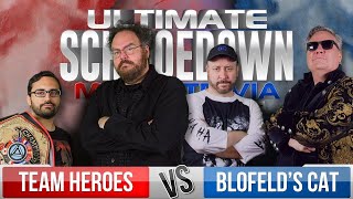 Team Heroes vs Blofelds Cat Round 1 Teams Ultimate Schmoedown  Movie Trivia Schmoedown [upl. by Ahtel]