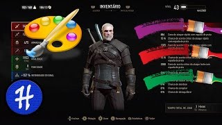 The Witcher 3  Blood and Wine Como pintar armadura [upl. by Anuaf]