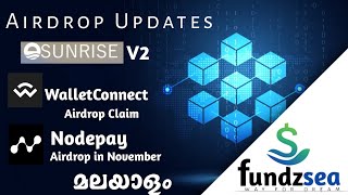 Airdrop Updates  Nodepay airdrop claim amp TGE  WCT claim  Sunrise V2 [upl. by Enelaj]