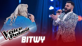 M Burdynowicz vs W Kowalski  quotMy Heart Will Go Onquot  Bitwy  The Voice of Poland 12 [upl. by Elleiad]