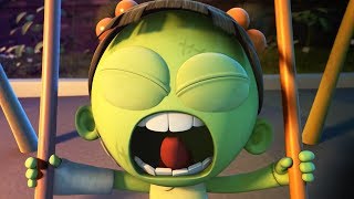 Funny Animated Cartoon  Spookiz Brand New Scary Swing Jump Challenge  Cartoon for Children [upl. by Searle160]