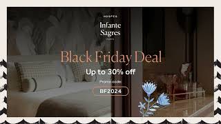 Back Friday Deal at Hospes Infante Sagres Porto [upl. by Tiana866]