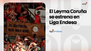 Leyma Coruña hace historia y se estrena en Liga Endesa  Liga Endesa 202425 [upl. by Humpage]