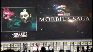 MORBIUS PHASE 5 Announcement  CRAZY AUDIENCE REACTION [upl. by Attelliw]