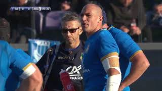 Italy vs Argentina  Rugby  November 18 2017 [upl. by Herminia]