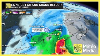 La grosse neige sera de retour au Québec [upl. by Featherstone]