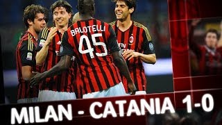 AC Milan  MilanCatania 10 Highlights [upl. by Ofori]