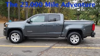 2016 Chevy Colorado Review 23000 Miles [upl. by Amre963]