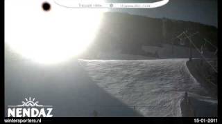 Les Quatre Vallées Nendaz webcam time lapse 20102011 [upl. by Adnirak190]