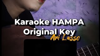 Ari Lasso  Hampa  Karaoke Original Key [upl. by Miett]