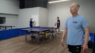 OWTTA Team Doubles 1  Div A RR  Henry Li 1011 vs Bing Chen 991  31 [upl. by Edalb]