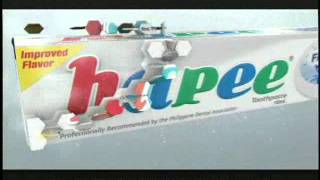 Hapee Toothpaste commercial with Angel Locsin BLACK amp WHITE with subtitles [upl. by Enoek583]