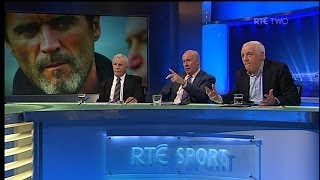 The RTÉ Panel on Martin ONeill and Roy Keane  RTÉ Soccer [upl. by Halle366]