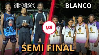 TORNEO 3X3 BASKETBALL SEMI FINAL  NEGRO VS BLANCO [upl. by Ardnalac]