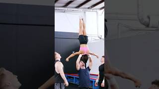 Im 100 injured cheer stunt shorts [upl. by Glogau657]