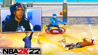 I GOT THE RAREST CONTACT DUNKS IN NBA 2K22 CRAZIEST DUNK CONTEST EVER BEST SLASHER BUILD [upl. by Paulina]