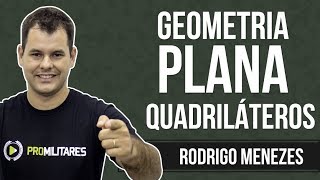 Geometria plana quadriláteros  Matemática  Rodrigo Menezes [upl. by Nitsej]