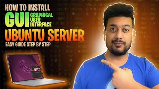 How to install GUI on Ubuntu server 2204 [upl. by Daj]