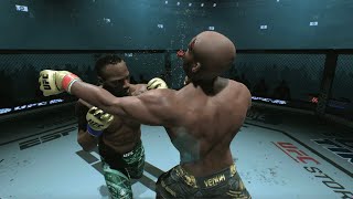 Kamaru Usman vs Leon Edwards  EA Sports UFC 5  PS5 Gameplay 4K [upl. by Drahnreb193]