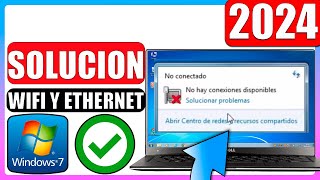 ✅Solucionar problemas de adaptador wifi y ethernet en windows 7  SOLUCION [upl. by Nerag]