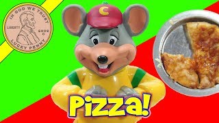 Chuck E Cheeses Pizza Factory Kids Oven Make Mini Chef Boyardee Pizza [upl. by Imoen]