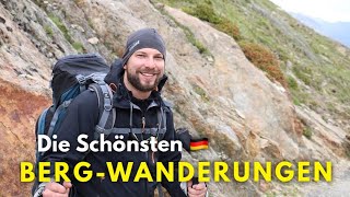 Die schönsten Bergwanderungen Deutschlands 🇩🇪 Meine persönliche Top 5 [upl. by Ennayllek]