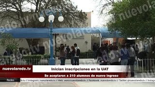 Inician inscripciones en la UAT [upl. by Zenitram]