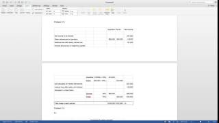 problem Solution Accounting Written Assignment Problem C3 [upl. by Doig]