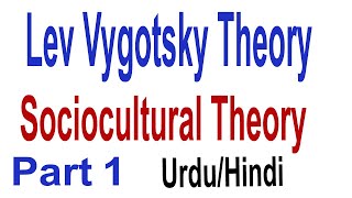 Lev Vygotsky Theory Sociocultural Theory of Vygotsky Vygotsky Social Development UrduHindi [upl. by Xylia]