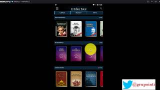 Super App para leer muy buenos libros y audiolibros gratis sin registro EL LIBRO TOTAL Android 13 [upl. by Issim]