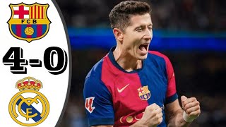 Real Madrid vs Barcelona 04  All Goals amp Extended Highlights  La Liga Thrashingquot [upl. by Sayles]