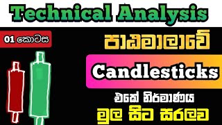 Candlestick එකේ නිර්මාණය  Technical analysis amp Chart analysis පාඨමාලාව   01කොටස  Chavi de mel [upl. by Damon]