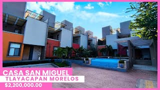 🏡 Casa RESIDENCIAL SAN MIGUEL ✅ TLAYACAPAN MORELOS ‼️ PROMOCIÓN ‼️ [upl. by Alat711]