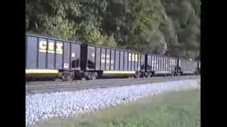 CSX Trains in October 1992 [upl. by Hermosa]