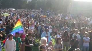 Sharon Gless at the San Francisco Dyke March June 27 2009 [upl. by Hselin811]