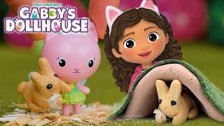 Help A Baby Bunny Find Its Home Animal Learning For Kids  GABBYS DOLLHOUSE TOY PLAY ADVENTURES [upl. by Maroney]