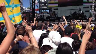 Pitbull Give Me Everything Live in San Francisco 682013  Genentech Gives Back Concert [upl. by Ylrebnik]