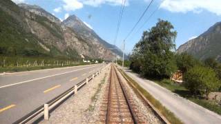 Martigny  Vallorcine 18 Martigny  Vernayaz [upl. by Swift]