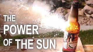 Burning Stuff With 2000ºF Solar Power [upl. by Aay385]