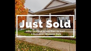 SOLD  1452 Queensdale Av Blossom Park  Ottawa ON [upl. by Ahsinrats]