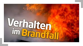 Verhalten im Brandfall [upl. by Gilbertina]