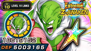 100 EZA AGL NAIL LEVEL 10 LINKS SHOWCASE  STICKER EFFECT Dragon Ball Z Dokkan Battle [upl. by Tanaka]