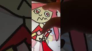 How to draw Danger AU Emily tutorial dangerau eatingthedogs lmcf [upl. by Suolevram]