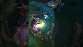 Robo  sincronización perfecta 😭❤️ leagueoflegends wildrift outplay [upl. by Haidabej]