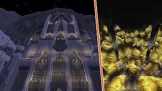 MUHTEŞEM CÜCE ŞEHRİ EREBOR  Minecraft GÜZEL YAPILAR [upl. by Quintie]